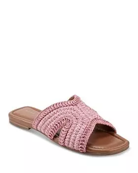 Женские плетеные шлепанцы Marc Fisher LTD., цвет Pink