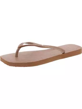 Женские плоские шлепанцы Slip On Havaianas, цвет rust