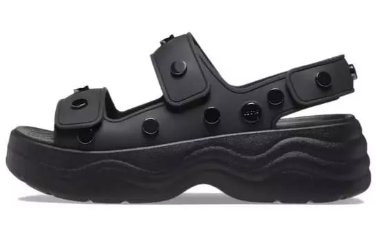 Женские пляжные сандалии Crocs, Black