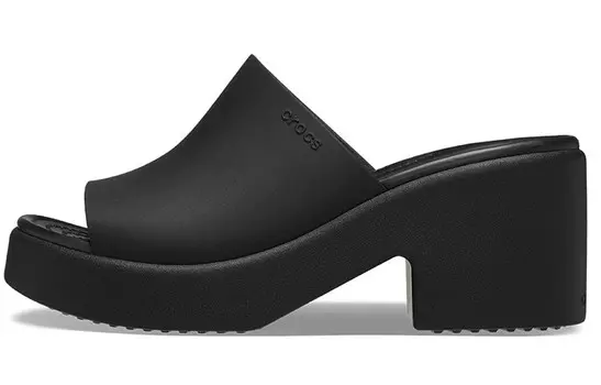 Женские пляжные сандалии Crocs, Black/Black