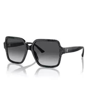 Женские поляризационные солнцезащитные очки, JC5005 Jimmy Choo, черный