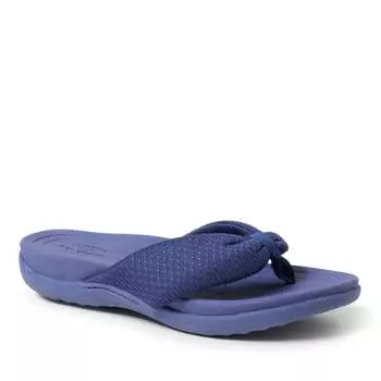 Женские сандалии Dearfoams Low Foam Thong, индиго