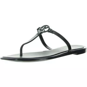 Женские сандалии Edhen Slip On Flip Flop T-Strap Calvin Klein Jeans, черный