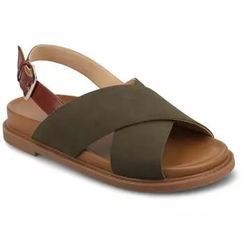 Женские сандалии Journee Marinna Flat, оливковый