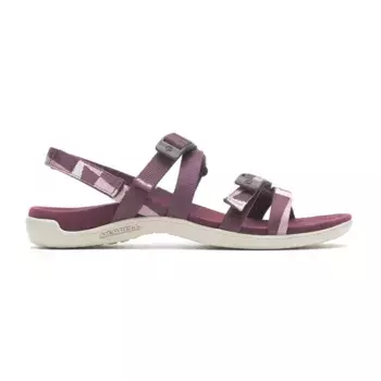 Женские сандалии Merrell Mountain District 3 Backstrap Web, пурпурный