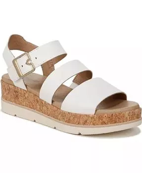 Женские сандалии на платформе Once Twice Dr. Scholl's, белый