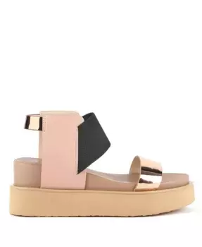 Женские сандалии Rico United Nude, коричневый/бежевый