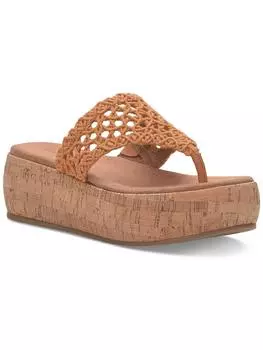 Женские сандалии-шлепанцы Jaslene Macrame Lucky Brand, цвет sunflower macrame