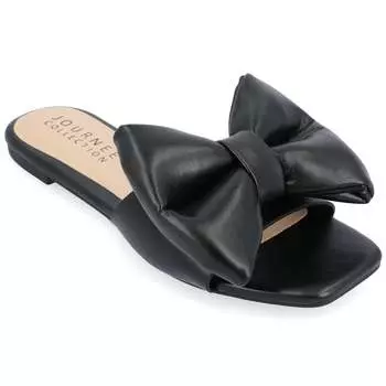 Женские сандалии Tru Comfort Foam Fayre из коллекции Journee, черный