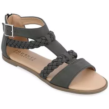 Женские сандалии Tru Comfort Foam Florence из коллекции Journee, черный