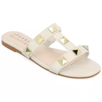 Женские сандалии Tru Comfort Foam Kendall из коллекции Journee, бежевый