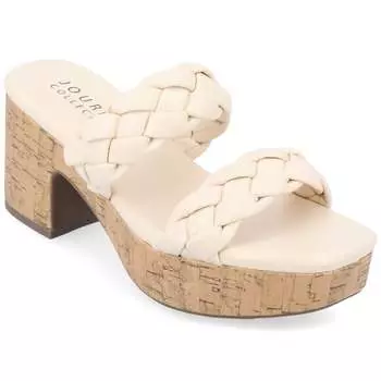 Женские сандалии Tru Comfort Foam Kyaa из коллекции Journee, бежевый