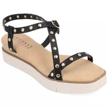 Женские сандалии Tru Comfort Foam Lindsay из коллекции Journee, черный