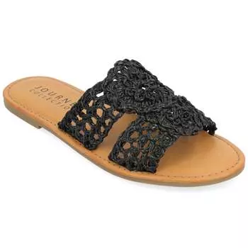 Женские сандалии Tru Comfort Foam Lissia из коллекции Journee, черный