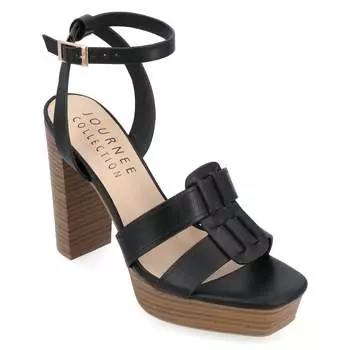 Женские сандалии Tru Comfort Foam Mandilyn из коллекции Journee, черный