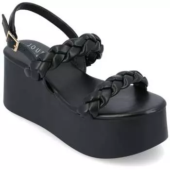 Женские сандалии Tru Comfort Foam Zannah из коллекции Journee, черный