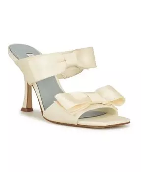 Женские сандалии Yoloh Bridal с квадратным носком Nine West, слоновая кость/кремовый