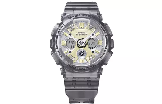 Женские серые часы 49 мм CASIO