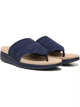 Женские шлепанцы без шнуровки у бассейна LifeStride, цвет Navy Multi