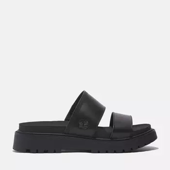 Женские шлепанцы Clairemont Way Timberland, цвет Black Full-Grain