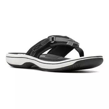 Женские шлепанцы Clarks Breeze Sea Cloudstepper, черный