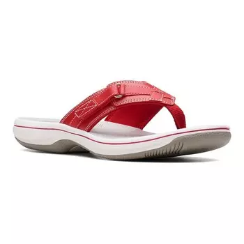 Женские шлепанцы Clarks Breeze Sea Cloudstepper, красный