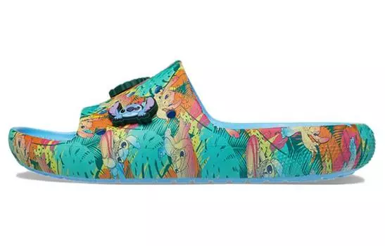 Женские шлепанцы Crocs, Supplier Colour/Halo Blue/Cream White
