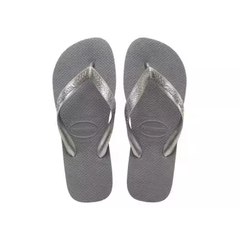 Женские шлепанцы Havaianas Top Straps, серебряный