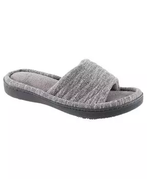 Женские шлепанцы Isotoner Space Knit Andrea, только онлайн Isotoner Signature, серый