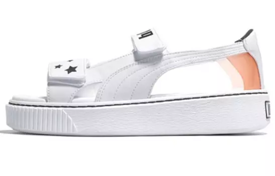 Женские шлепанцы на платформе Puma