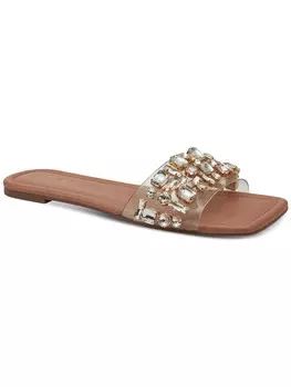 Женские шлепанцы на плоской подошве jillene Thalia Sodi, цвет Multi/Light Gold