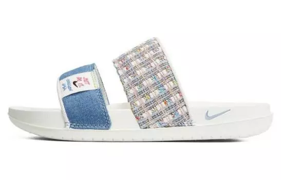 Шлепанцы и сланцы Nike Offcourt Blue Women's