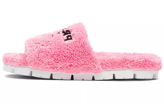 Шлепанцы женские Prada Terry Cloth, розовый