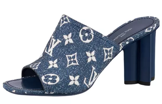 Женские шлепанцы с силуэтом LOUIS VUITTON