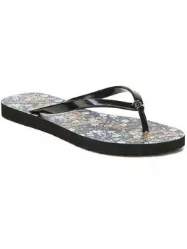 Женские шлепанцы Skye с логотипом Sam Edelman, цвет black multi rubber