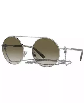Женские солнцезащитные очки, AR6135 56 Giorgio Armani, серебро