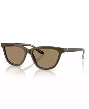 Женские солнцезащитные очки Giorgio Armani, коричневый