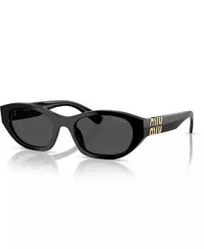 Женские солнцезащитные очки MIU MIU, черный