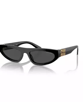 Женские солнцезащитные очки MIU MIU, черный