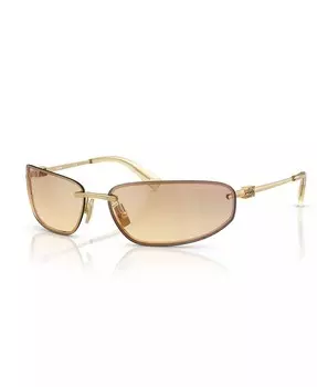 Женские солнцезащитные очки MIU MIU, золотой