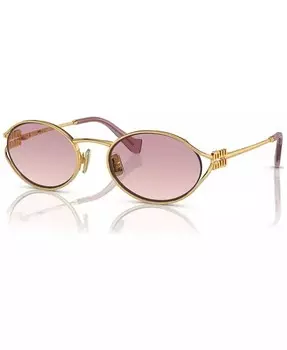 Женские солнцезащитные очки MIU MIU, золотой