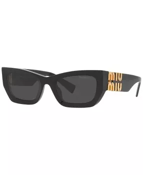 Женские солнцезащитные очки, MU 09WS MIU MIU, черный