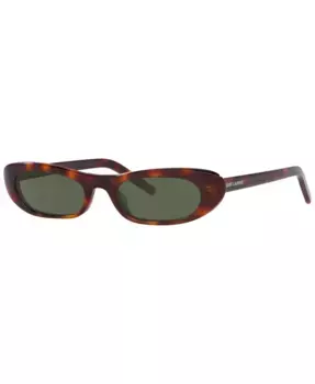 Женские солнцезащитные очки, SL 557 Shade Saint Laurent, коричневый