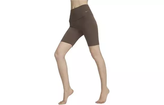 Женские спортивные шорты Nike, цвет Baroque Brown