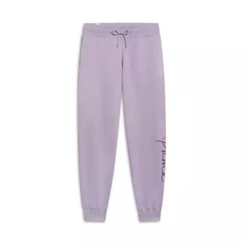 Женские спортивные штаны с логотипом PUMA, цвет Pale Plum