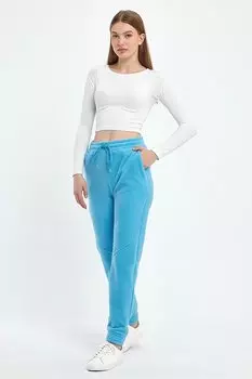 Женские спортивные штаны удобного кроя Softech Polar Sweat SPR24EA97 Sperlife, бирюзовый