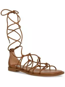 Женские теплые однотонные сандалии с ремешками AINSLEY Steve Madden, цвет tan