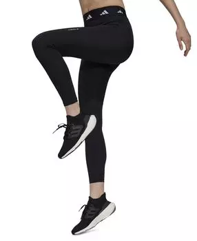 Женские тренировочные леггинсы Techfit 7/8 adidas, черный