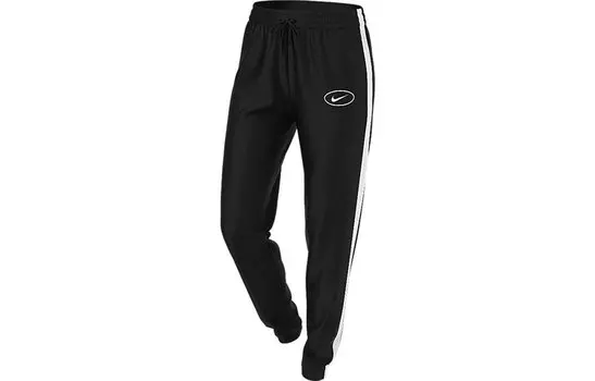 Женские трикотажные спортивные штаны Nike, цвет Black