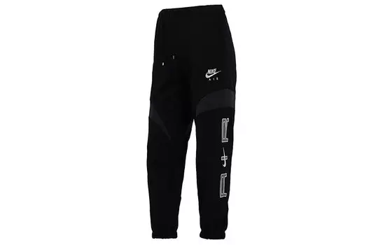 Женские трикотажные спортивные штаны Nike, цвет Black